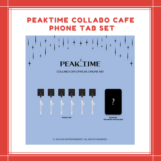 [PREORDER] PEAKTIME COLLABO CAFE PHONE TAB SET