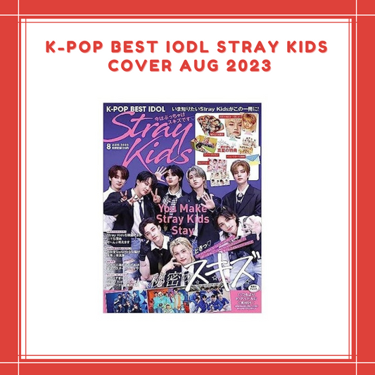 [PREORDER] K-POP BEST IODL STRAY KIDS COVER AUG 2023
