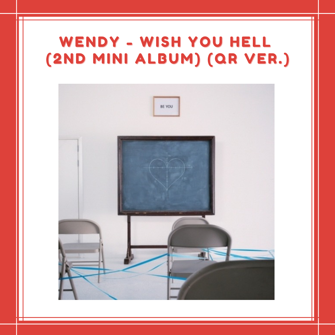 [PREORDER] WENDY - WISH YOU HELL (2ND MINI ALBUM) (QR VER.)