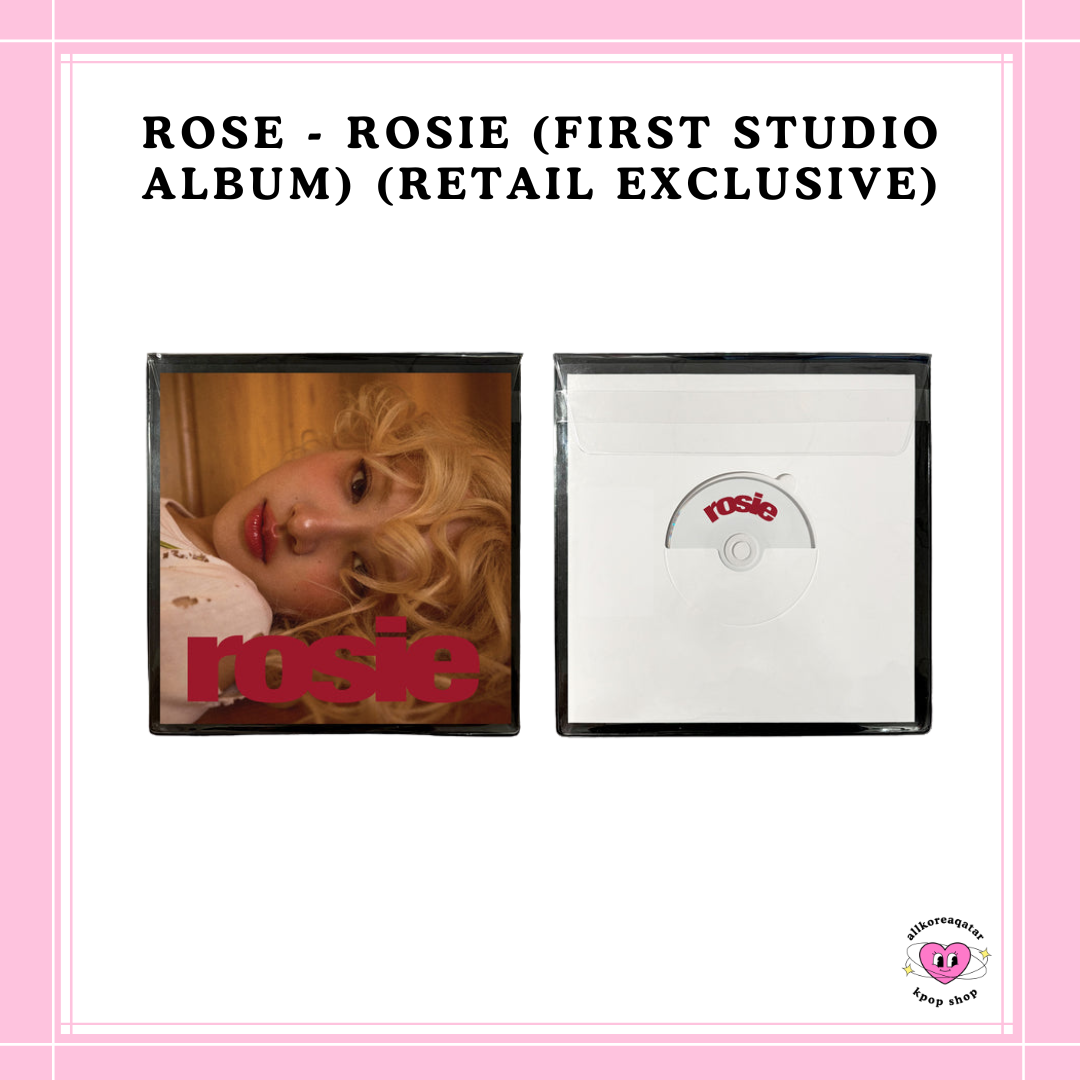 [PREORDER] ROSE - ROSIE (FIRST STUDIO ALBUM) (RETAIL EXCLUSIVE)