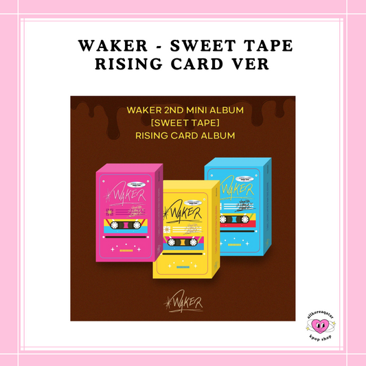 [PREORDER] WAKER - SWEET TAPE RISING CARD VER