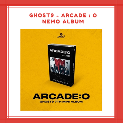 [PREORDER] GHOST9 - ARCADE : O NEMO ALBUM