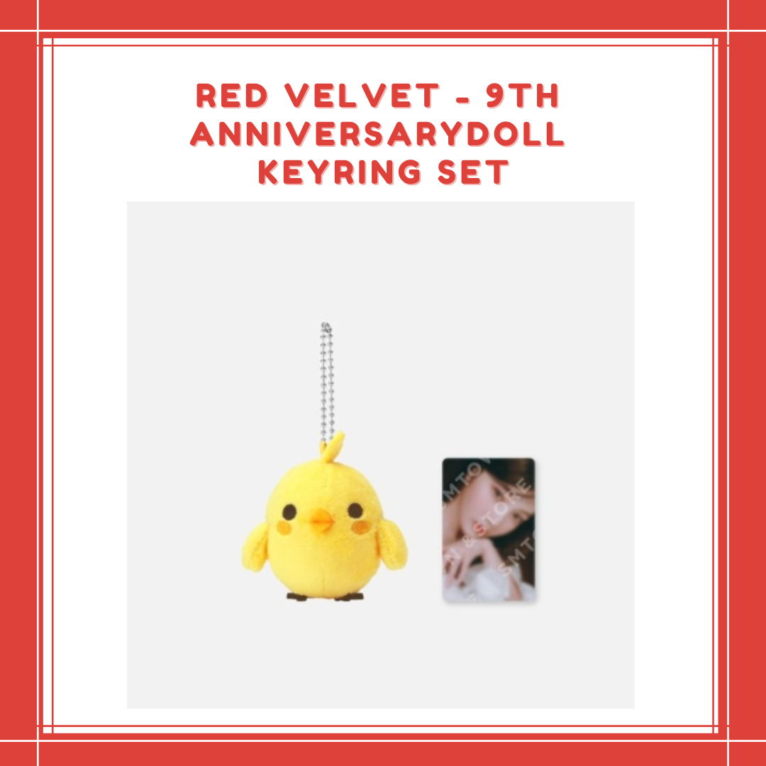 [PREORDER] RED VELVET - 9TH ANNIVERSARY DOLL KEY RING SET