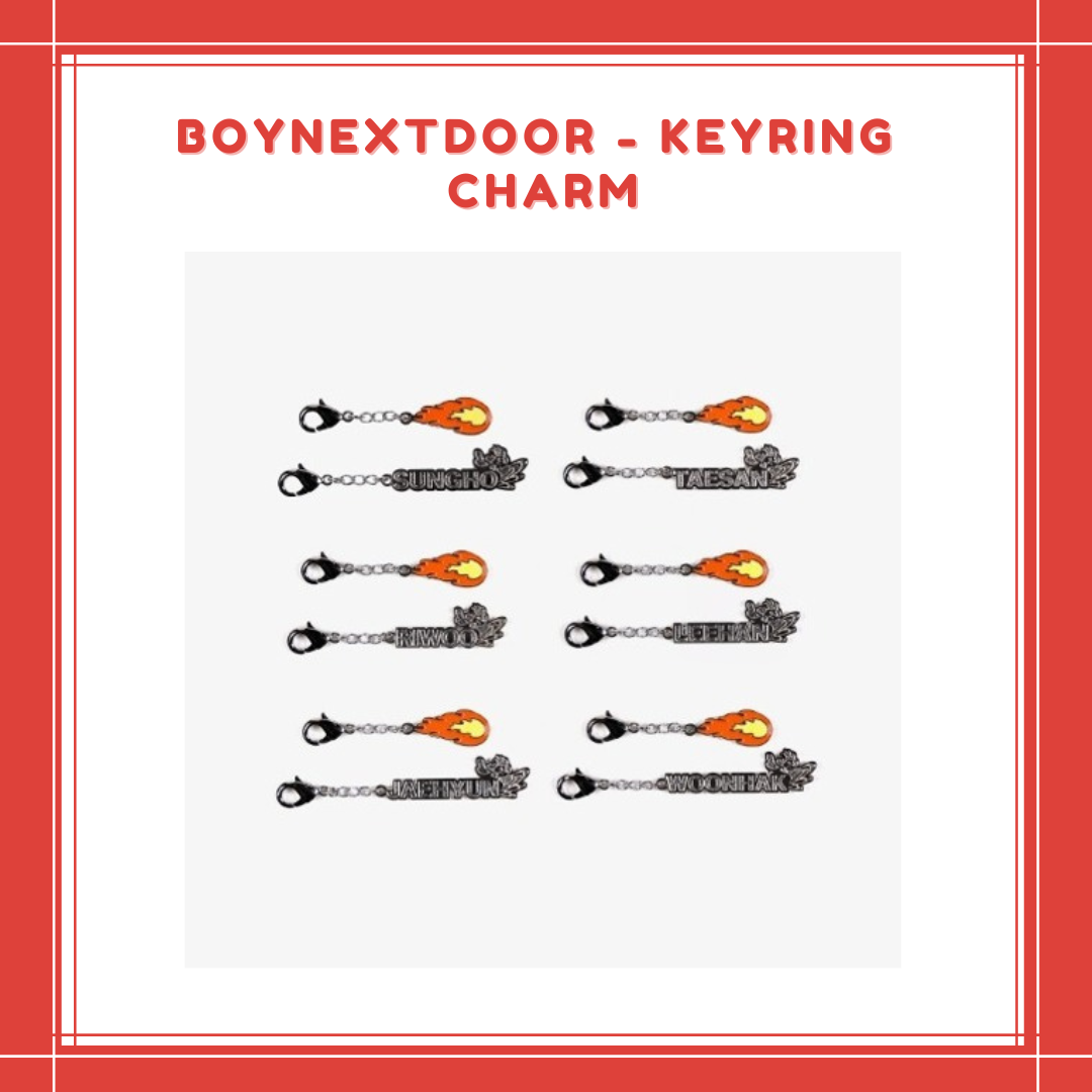 [PREORDER] BOYNEXTDOOR - KEYRING MERCH