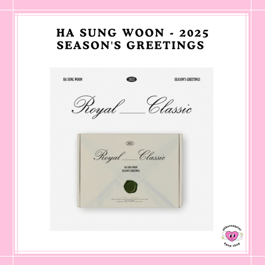 [PREORDER] HA SUNG WOON - 2025 SEASON'S GREETINGS