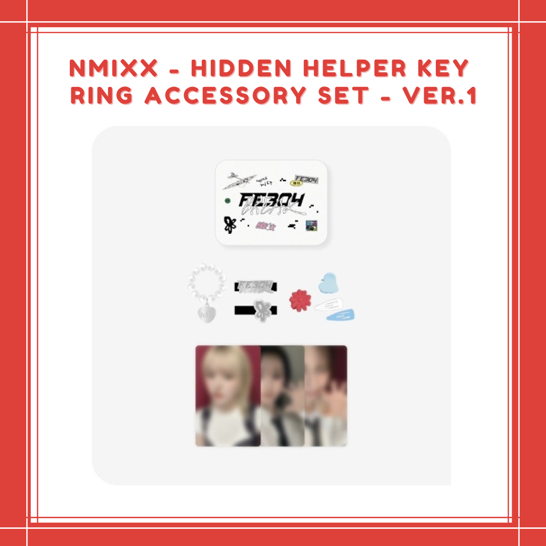 [PREORDER] NMIXX - HIDDEN HELPER KEY RING ACCESSORY SET