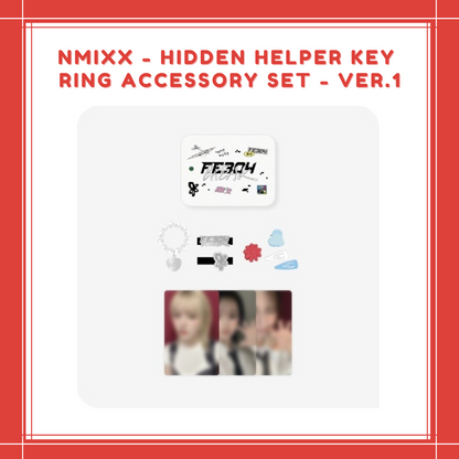 [PREORDER] NMIXX - HIDDEN HELPER KEY RING ACCESSORY SET