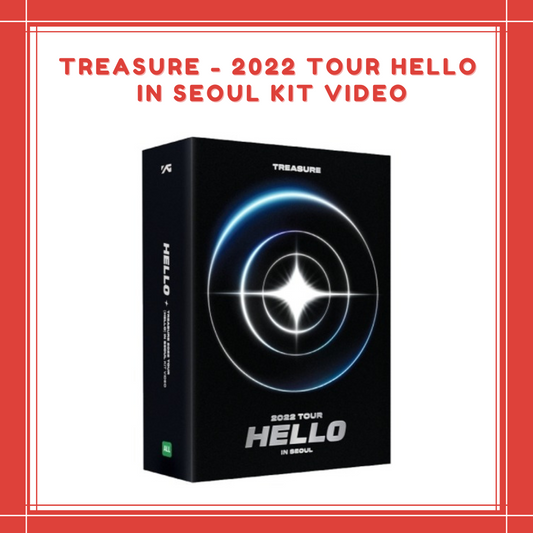 [PREORDER] YG SHOP TREASURE - 2022 TOUR HELLO IN SEOUL KiT VIDEO