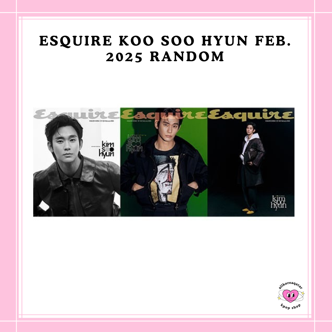 [PREORDER] ESQUIRE KOO SOO HYUN FEB. 2025 RANDOM