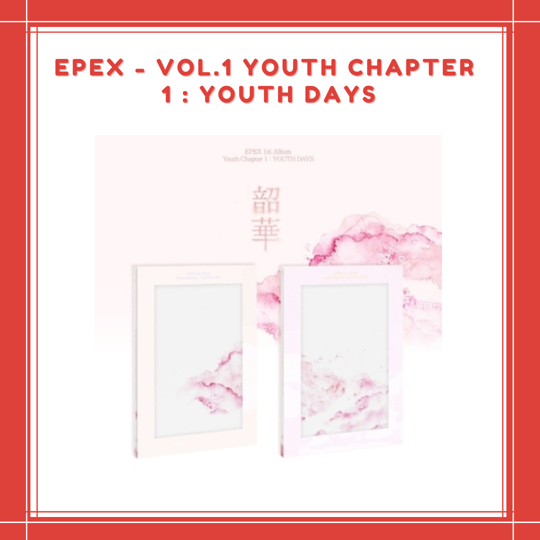 [PREORDER] EPEX - VOL.1 YOUTH CHAPTER 1 : YOUTH DAYS