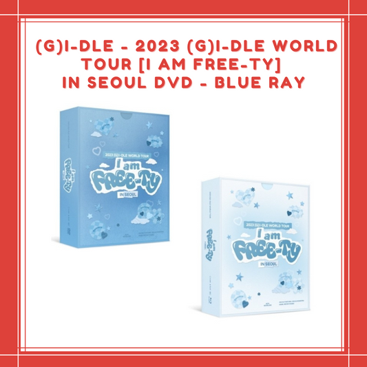 [PREORDER]  (G)I-DLE - 2023 (G)I-DLE WORLD TOUR [I AM FREE-TY] IN SEOUL DVD - BLUE RAY