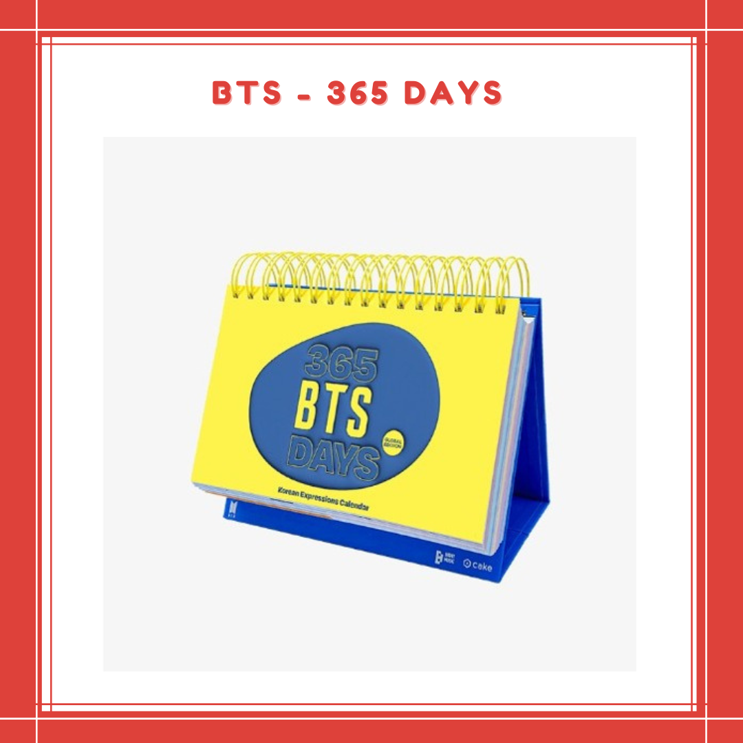 [PREORDER] BTS - 365 DAYS