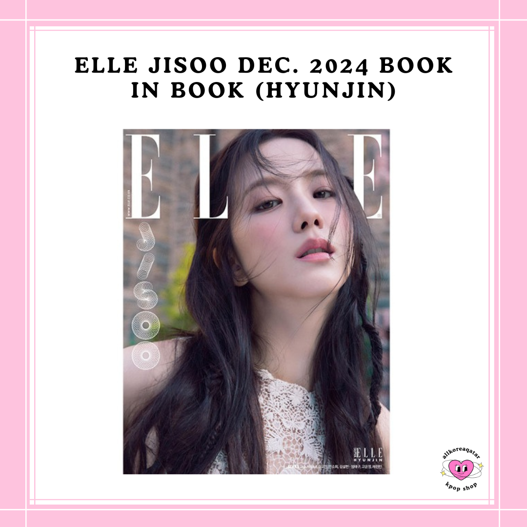 [PREORDER] ELLE JISOO DEC. 2024 BOOK IN BOOK (HYUNJIN)