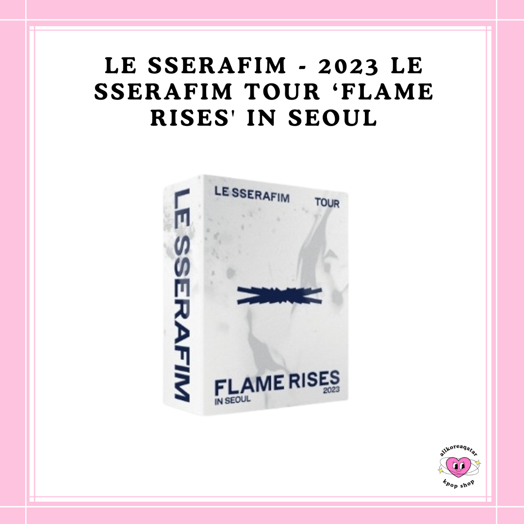 [PREORDER] LE SSERAFIM - 2023 LE SSERAFIM TOUR ‘FLAME RISES' IN SEOUL