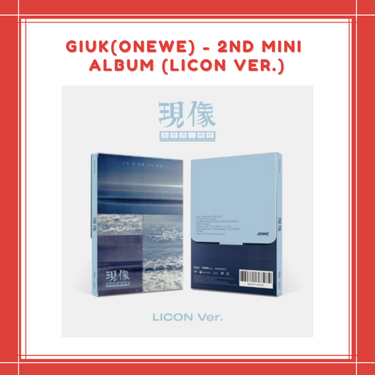 [PREORDER] GIUK(ONEWE) - 2ND MINI ALBUM (LICON VER.)