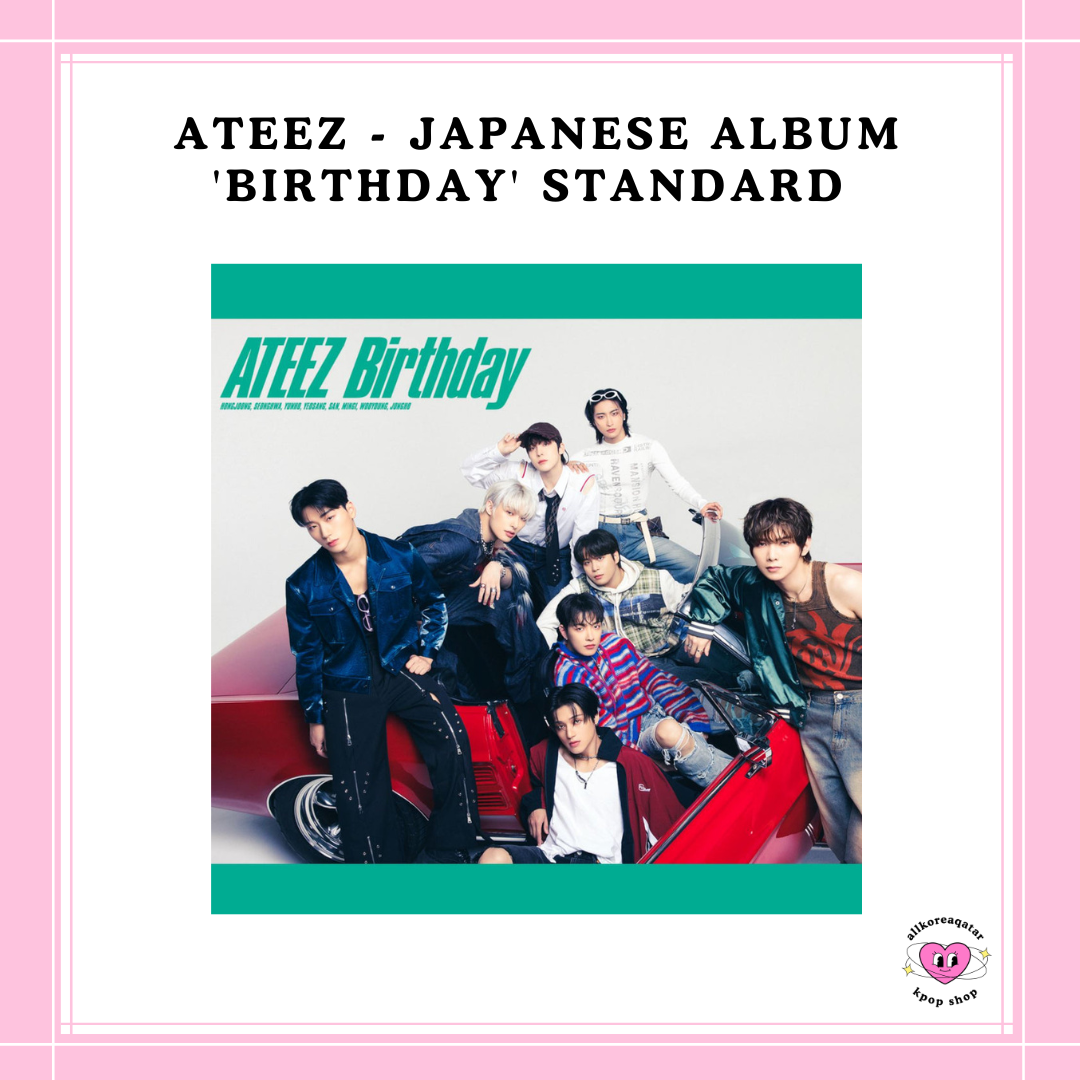 [PREORDER] ATEEZ - JAPANESE ALBUM 'BIRTHDAY' STANDARD