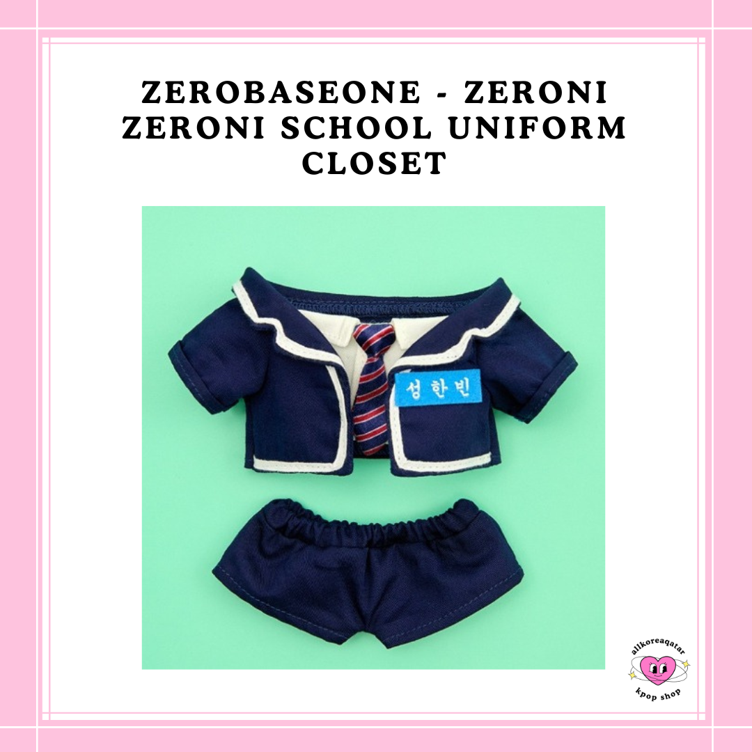 [PREORDER] ZEROBASEONE - ZERONI ZERONI SCHOOL UNIFORM CLOSET