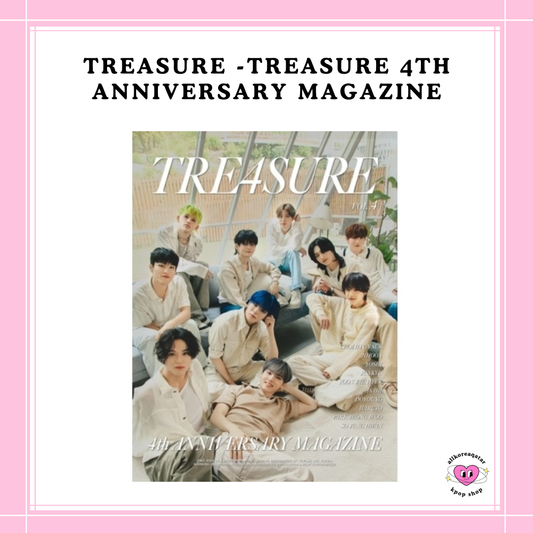 [PREORDER] TREASURE -TREASURE 4th ANNIVERSARY MAGAZINE