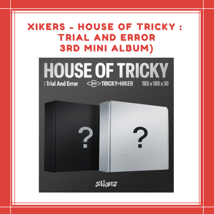 [PREORDER] PHOTOCARD xikers - HOUSE OF TRICKY : TRIAL AND ERROR] (3RD MINI ALBUM) RANDOM