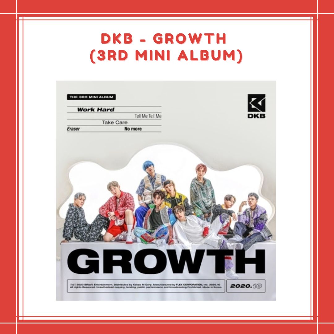 [PREORDER] DKB - GROWTH (3RD MINI ALBUM)