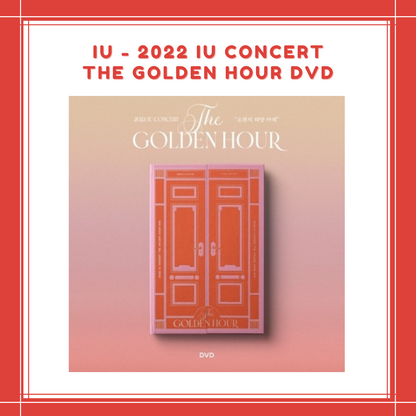 [PREORDER]  IU - 2022 IU CONCERT THE GOLDEN HOUR DVD