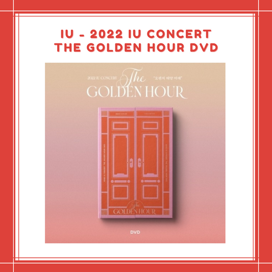[PREORDER]  IU - 2022 IU CONCERT THE GOLDEN HOUR DVD