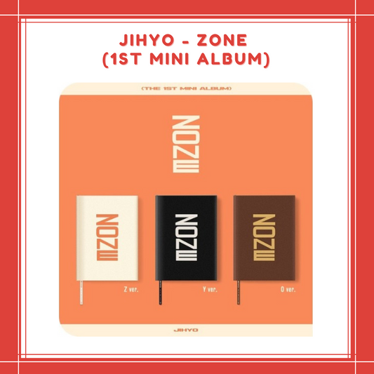 [PREORDER] JYP SHOP JIHYO - ZONE (1ST MINI ALBUM)