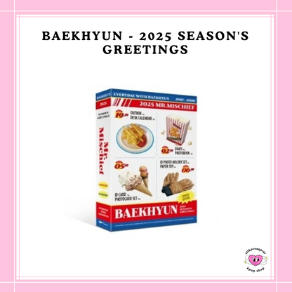 [PREORDER] BAEKHYUN - 2025 SEASON'S GREETINGS