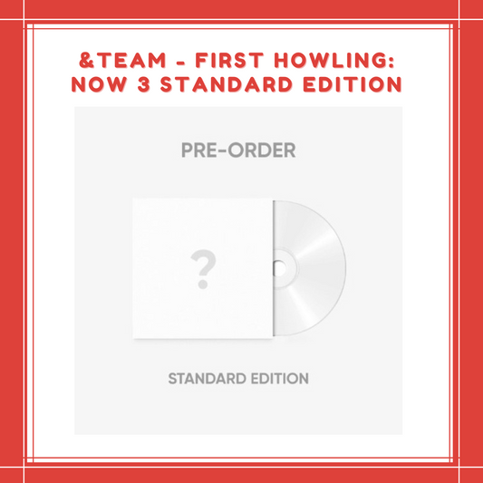 [PREORDER] &TEAM - FIRST HOWLING : NOW STANDARD EDITION