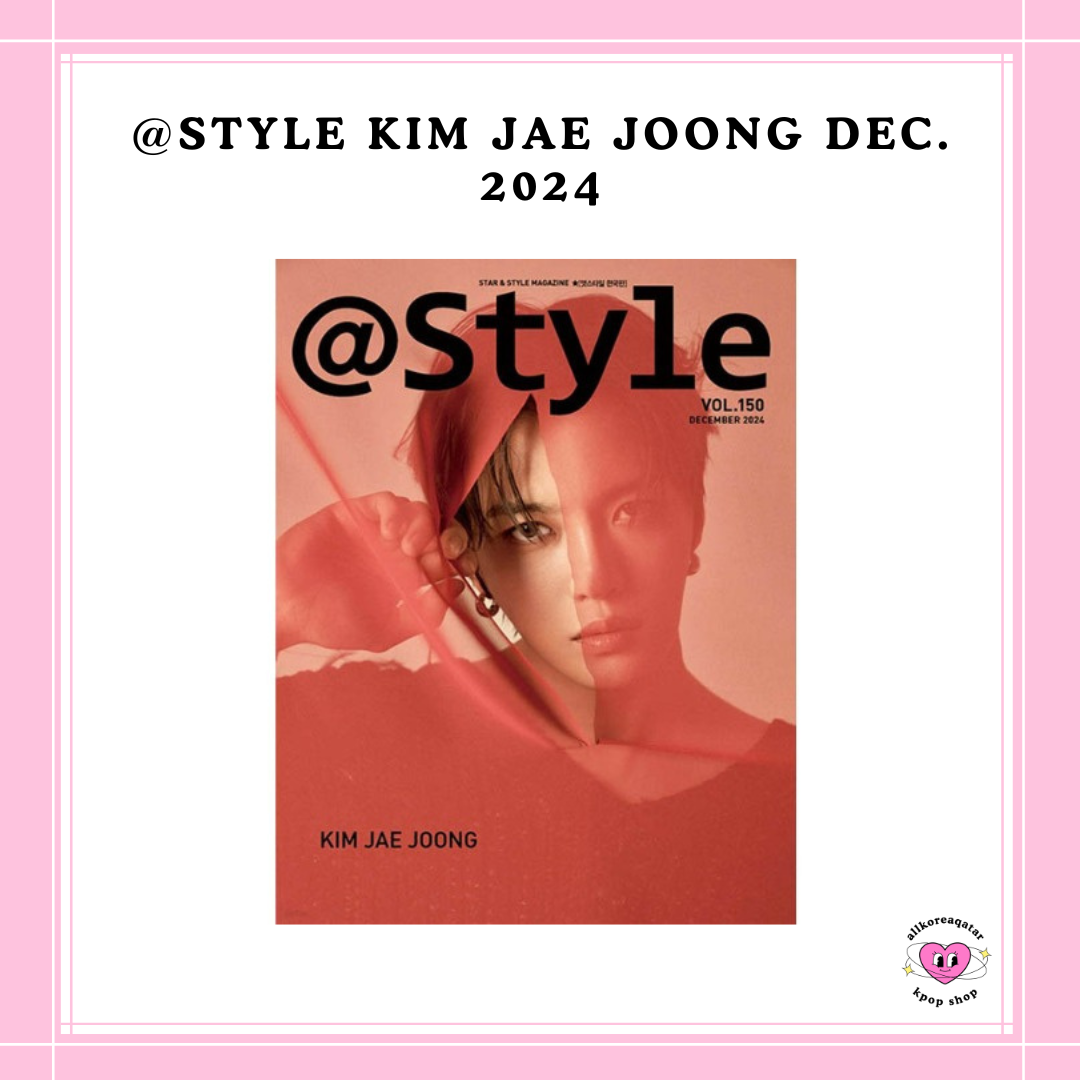 [PREORDER] @STYLE KIM JAE JOONG DEC. 2024