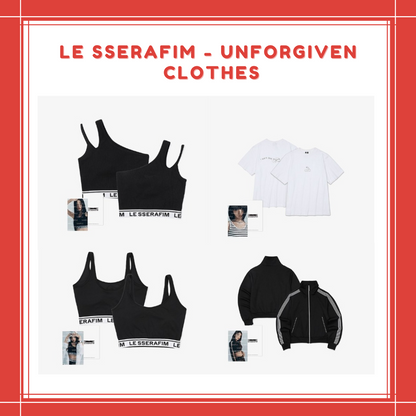 [PREORDER] LE SSERAFIM - UNFORGIVEN CLOTHES