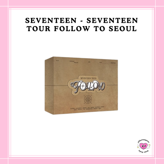 [PREORDER] SEVENTEEN - SEVENTEEN TOUR FOLLOW TO SEOUL