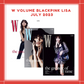 [PREORDER] W VOLUME BLACKPINK LISA JULY 2023