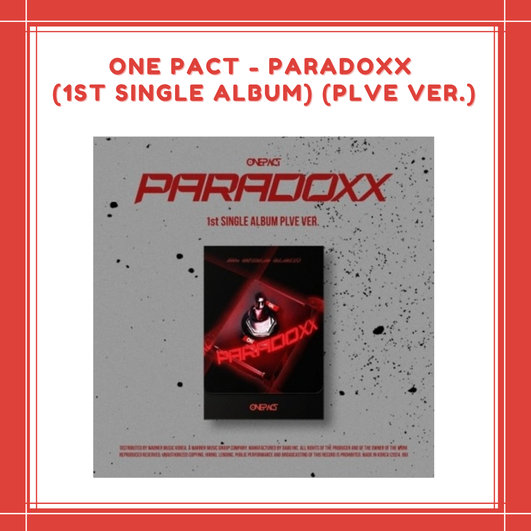 [PREORDER] ONE PACT - PARADOXX (1ST SINGLE ALBUM) (PLVE VER.)