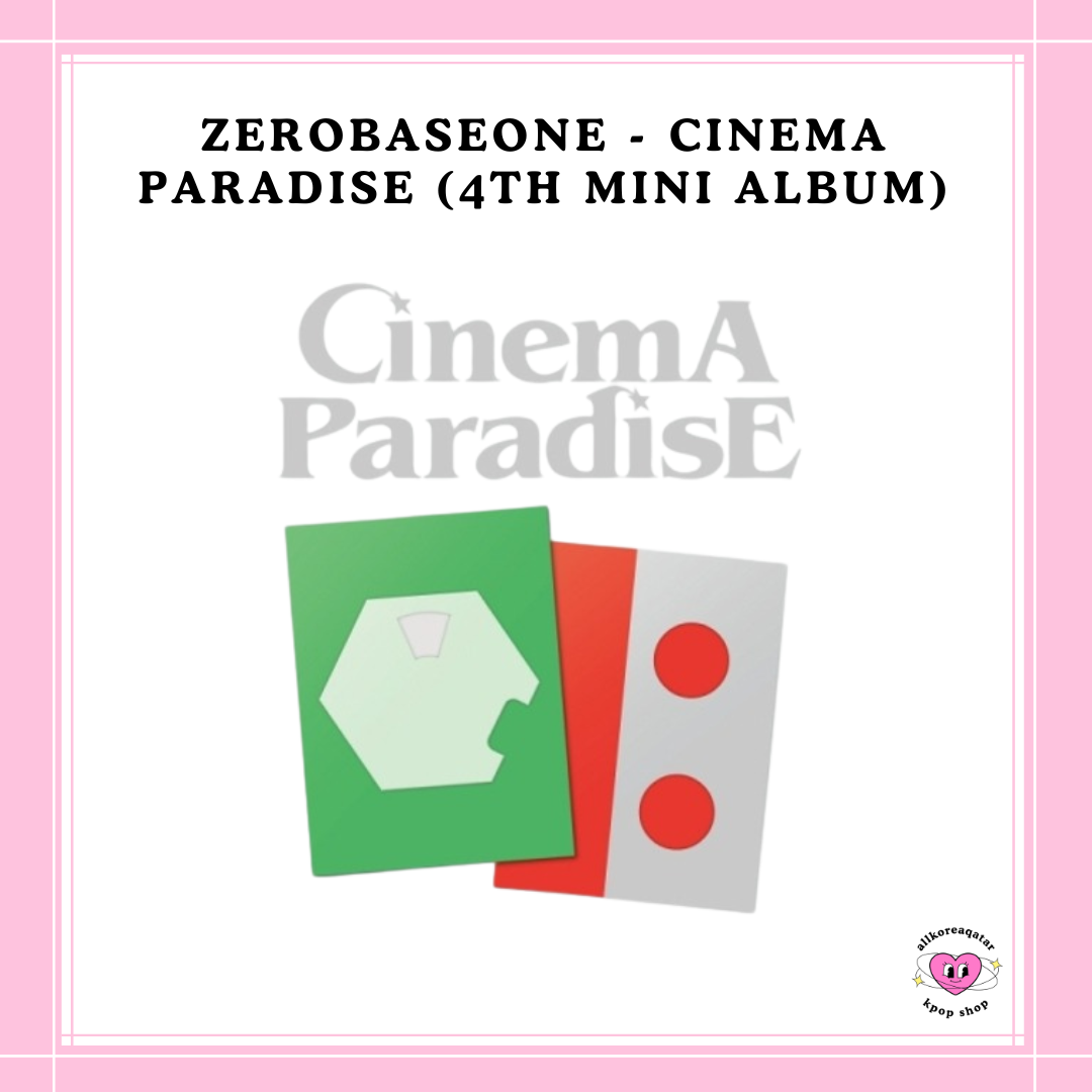 [PREORDER] ZEROBASEONE - CINEMA PARADISE (4TH MINI ALBUM) RANDOM