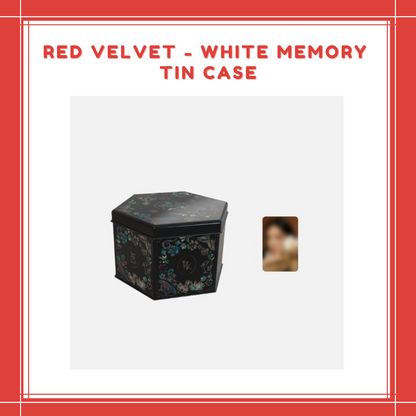 [PREORDER] RED VELVET - WHITE TIN CASE