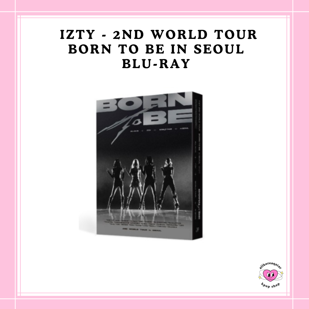 [PREORDER] IZTY - 2ND WORLD TOUR BORN TO BE IN SEOUL BLU-RAY