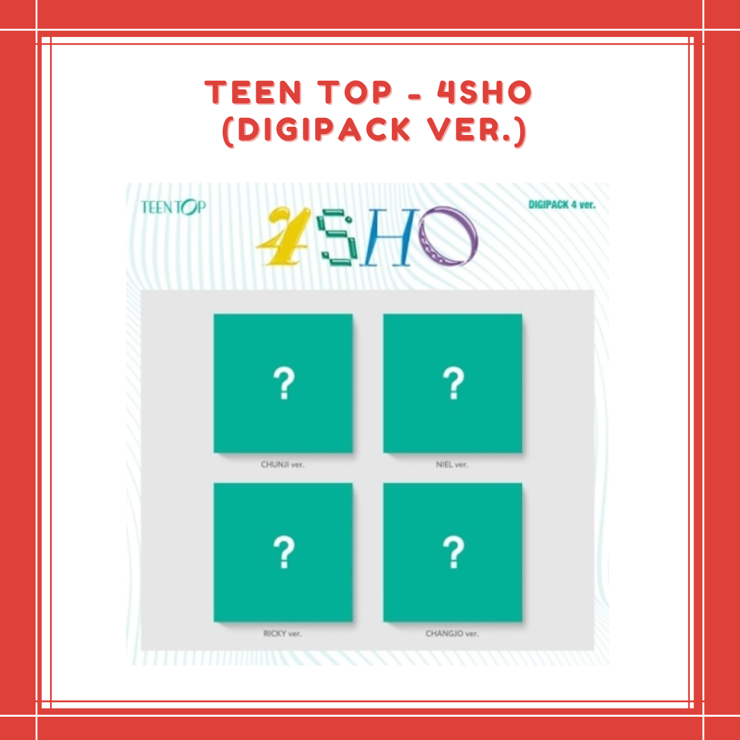 [PREORDER] TEEN TOP - 4SHO (DIGIPACK VER.)