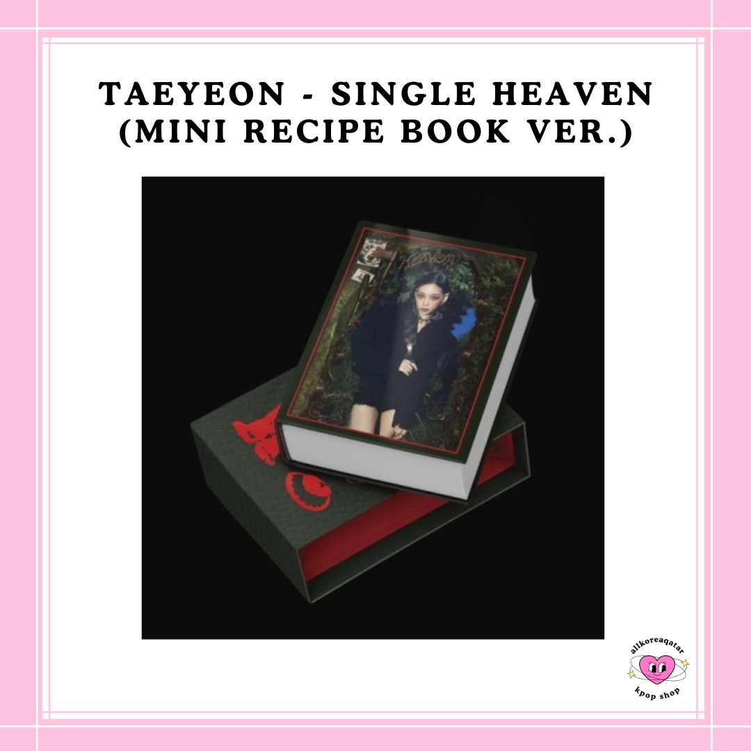 [PREORDER] TAEYEON - SINGLE HEAVEN (MINI RECIPE BOOK VER.)