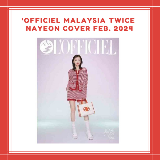 [PREORDER] 'OFFICIEL MALAYSIA TWICE NAYEON COVER FEB. 2024