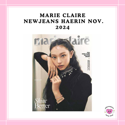 [PREORDER] MARIE CLAIRE NEWJEANS HAERIN NOV. 2024