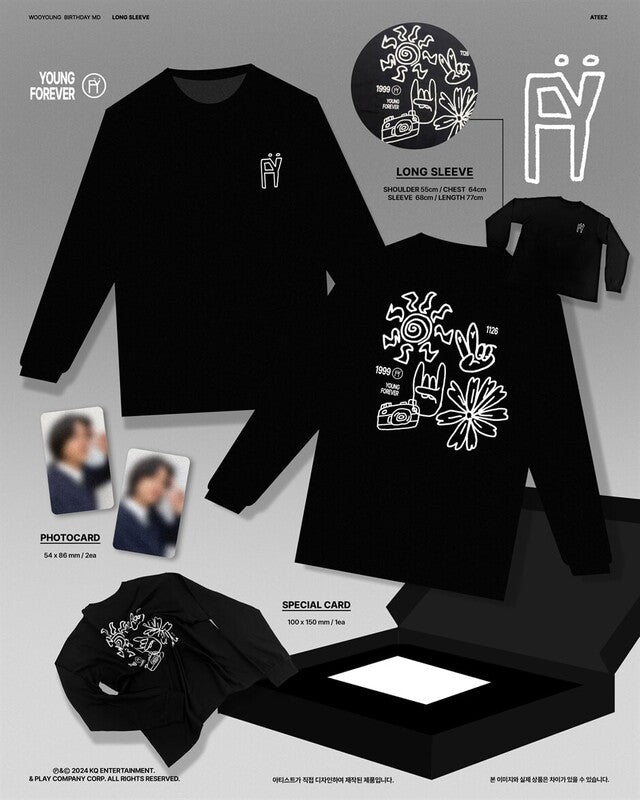 [PREORDER] ATEEZ - WOOYOUNG LONG SLEEVE : FY