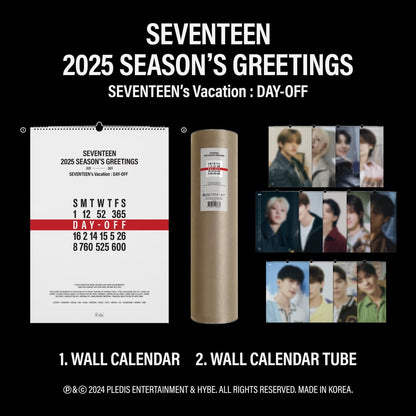 [PREORDER] WEVERSE SEVENTEEN - 2025 SEASON'S GREETINGS+WALL CALENDAR SET