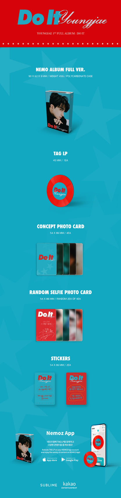 [PREORDER] YOUNGJAE - VOL.1 [DO IT] NEMO