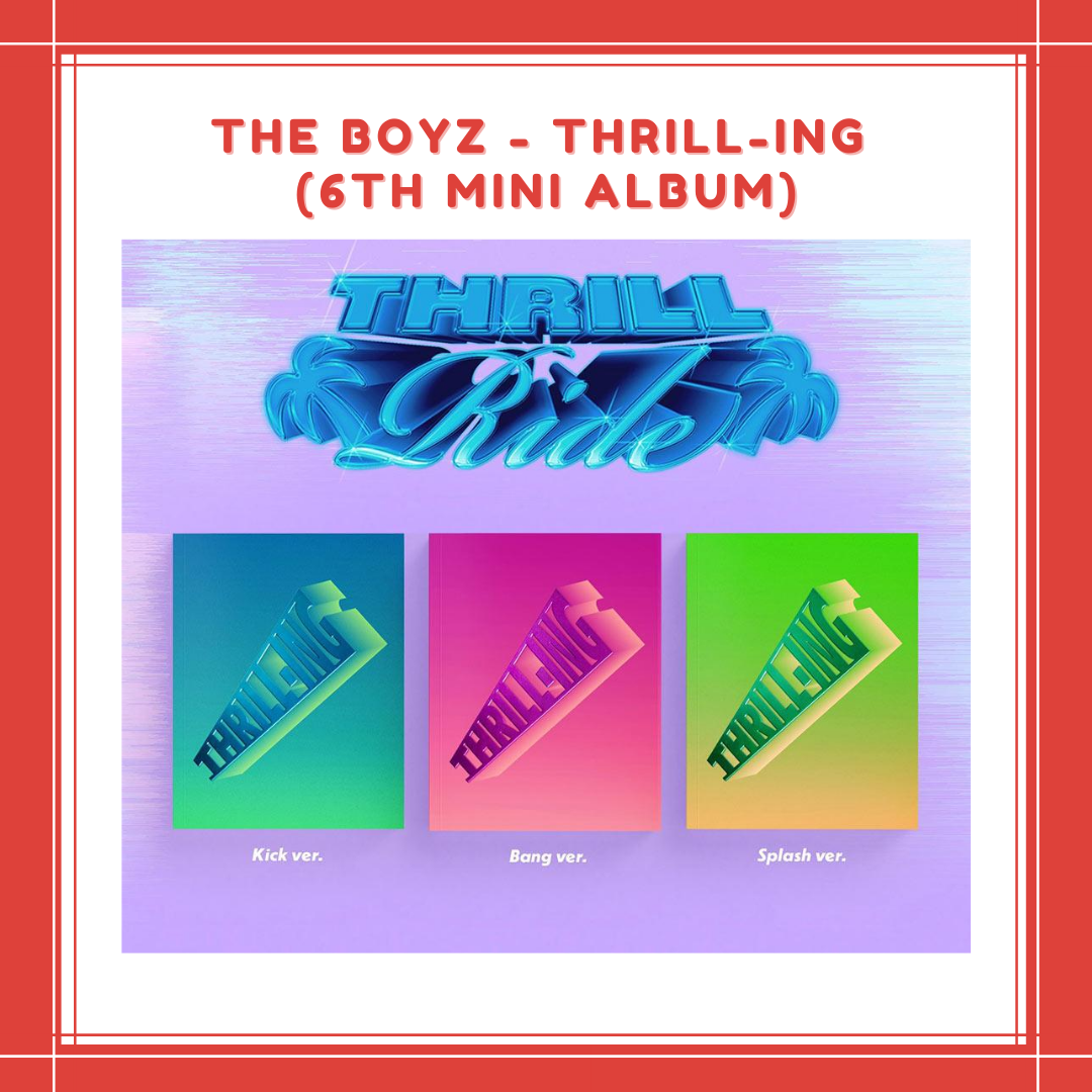 [PREORDER] THE BOYZ - THRILL-ING (6TH MINI ALBUM)