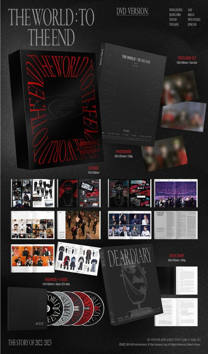 [PREORDER] KQ SHOP ATEEZ - THE WORLD : TO THE END (DVD)