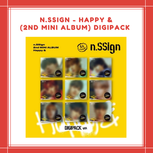 [PREORDER] n.SSign - [HAPPY &] (2ND MINI ALBUM) DIGIPACK