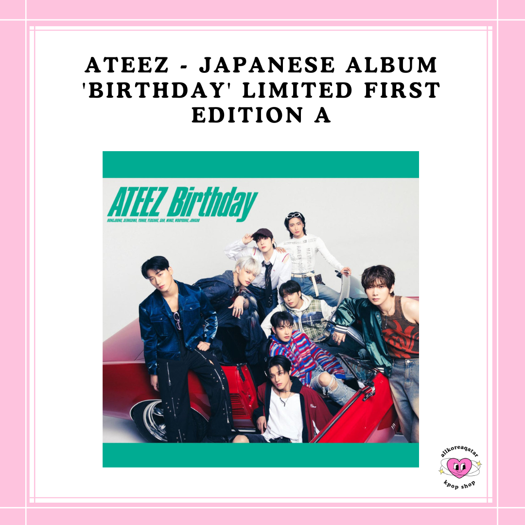 [PREORDER] ATEEZ - JAPANESE ALBUM 'BIRTHDAY' LIMITED EDITION A