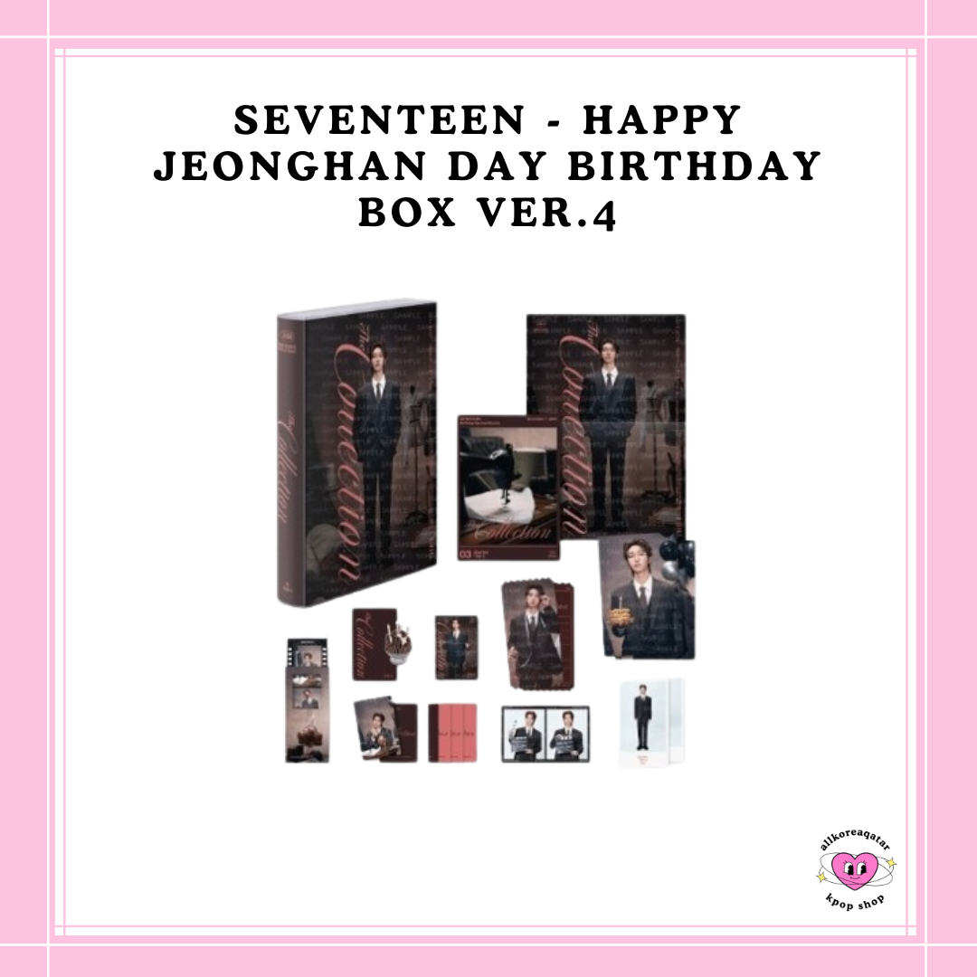 [PREORDER] SEVENTEEN - HAPPY JEONGHAN DAY BIRTHDAY BOX VER.4