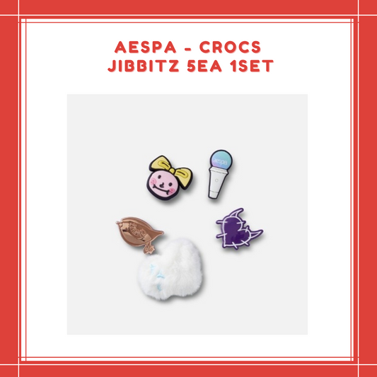 [PREORDER] AESPA - CROCS JIBBITZ 5EA 1SET